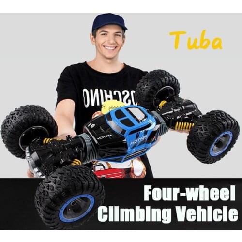1:16 Remote Control Stunt Twisting 4WD Drive Climbing Car 2.4G Radio-controlled Machine RC Cars Dual Mode Stunt Off-road Vehicle