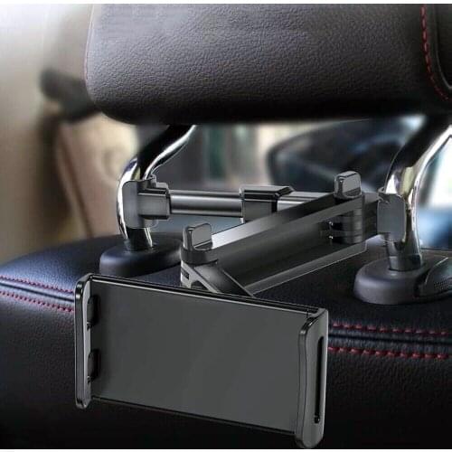 Universal Car Back Seat Mount Holder For Cell Phone ipad Accessories 360 Degree Rotation Foldable Adjustable Car Bracket
