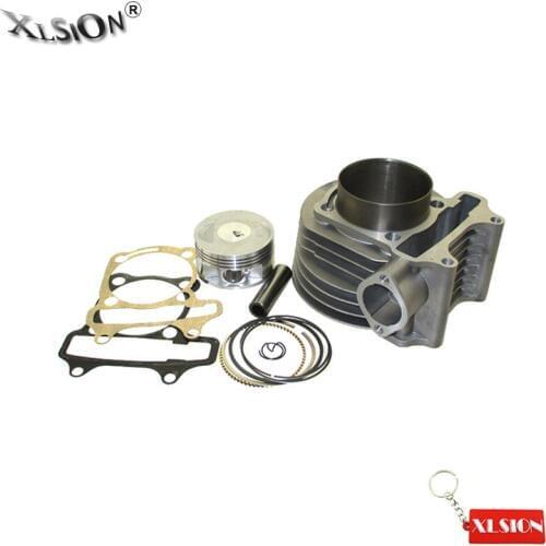 XLSION Aftermarket 180cc Cylinder 61mm Big Bore Kit For GY6 125cc 150cc 1P52QMI 1P57QMJ Engine Scooter ATV