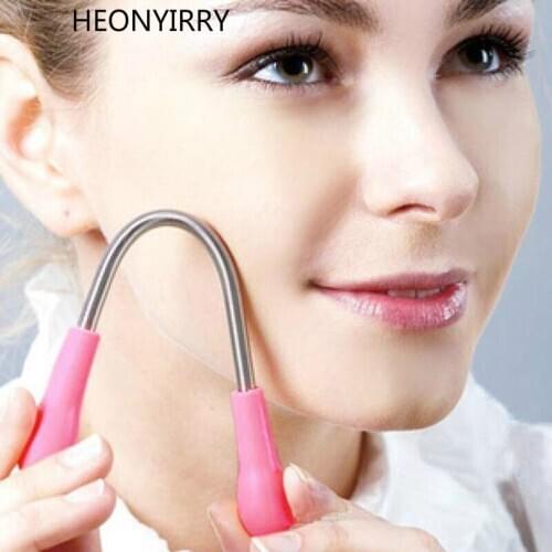 2017 Face Hair Removal Device Threading Facial Micro Spring Female Epilator Depilation Shaving Hair Remover Beauty Makeup Tool