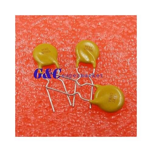 50pcs 0.65A 250V 650mA PolySwitch Resettable Fuse Poly Switch Fuses Polyfuse