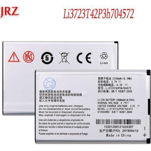 2300mAh Li3723T42P3h704572 For ZTE MF91 MF90M MF90 Battery Bateria Accumulator
