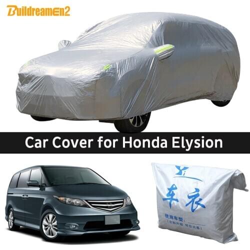 For Honda Elysion Car Cover Indoor Outdoor Anti-UV Sun Shield Rain Snow Frost Protection Dust Proof MPV Cover