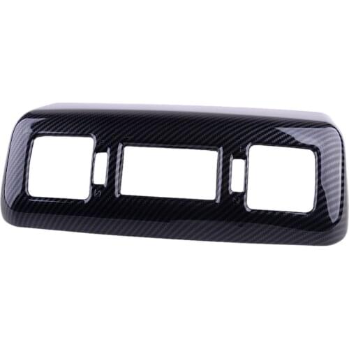 Car Black Inner Armrest Rear Air Vent Outlet Cover Trim Fit for Toyota Tundra 2014 2015 2016 2017 2018 2019