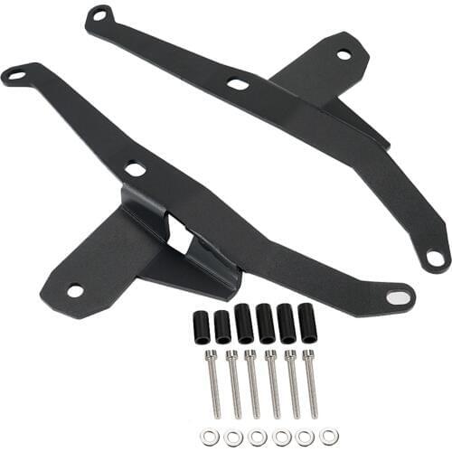 NICECNC Spots Light Brackets Holder For KTM 1290 Super Adventure R S 2015 16 17 2018 2019 2020 Black Extension Spotlight Bracket