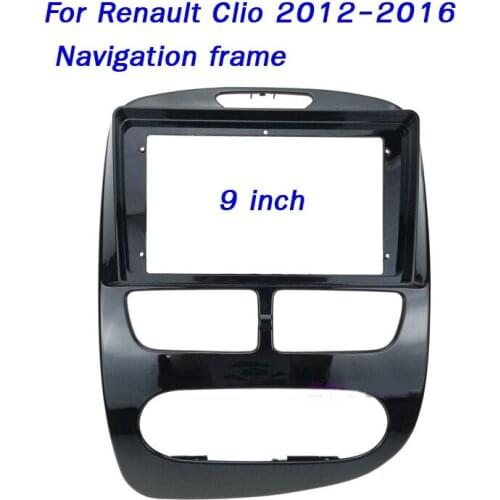 For Renault Clio 2012 2013 2014 2015 2016 Navigation frame Car central control host modified panel Android host frame