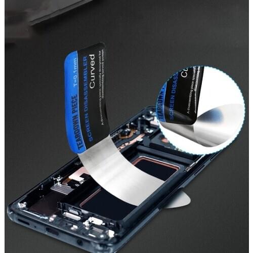 ToolPlus Mobile Phone Curved LCD Screen Opening Pry Tools Ultra Thin Flexible Stainless Steel Pry Spudger Too
