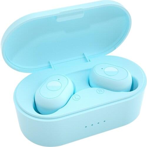 Quality Earphone-Tws Stereo Wireless Earbuds Bluetoot h Headset Touch-Control HIFI-Sound Headphones Music Sport Headset Earphone