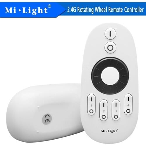 Miboxer FUT006 2.4GHz 4 zone rotating wheel remote control LED light bar controller