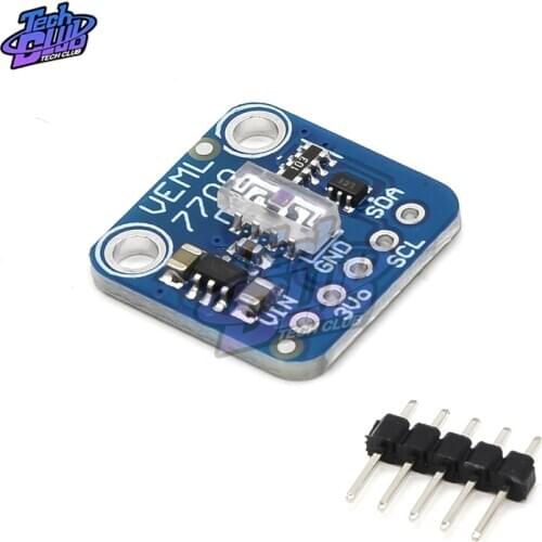 3.3V 5V VEML7700 Ambient Light Sensor Module 120k Lux Light measuring Sensor Board I2C IIC Interface for Arduino