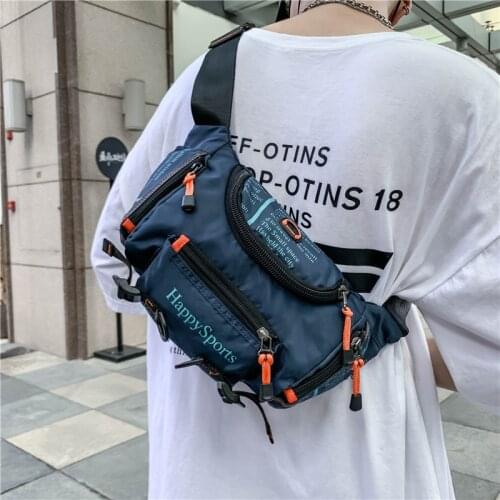 Mens Bag 2021 Fashion Canvas Crossbody Bag Young Men Messenger Bag Casual Outside Shoulder Purse Waterproof Leisure Satchels