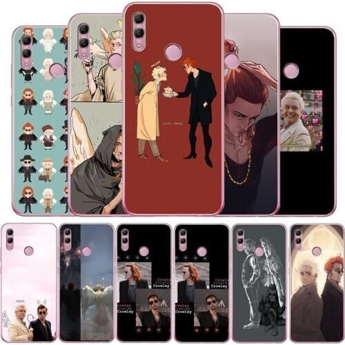 Good Omen wallpaper Soft Silicone Phone Case For Huawei Honor 9 10 20 30 lite 20 30 PRO MATE 9 10 20 30 PRO 20 30 lite