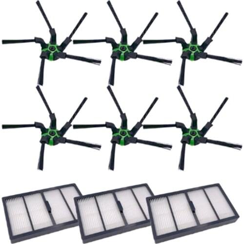 New replaceable side brush ear protector side brush for IROBOT ROOMBA S9 S9 + sweeping robot accessories HEAP filter