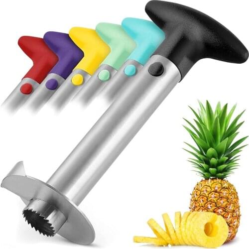 Stainless Steel Pineapple Slicer Peeler Cutter Fruit Parer Tool Pineapple Spiral Cutter Home Kitchen Cutter Utensil Accessories