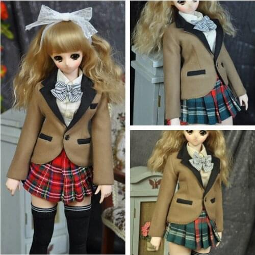 1/3 scale BJD doll clothes suit coat + shirt + skirt for BJD/SD accessories SD13 DD.Not included doll,shoes,wig and other A0927