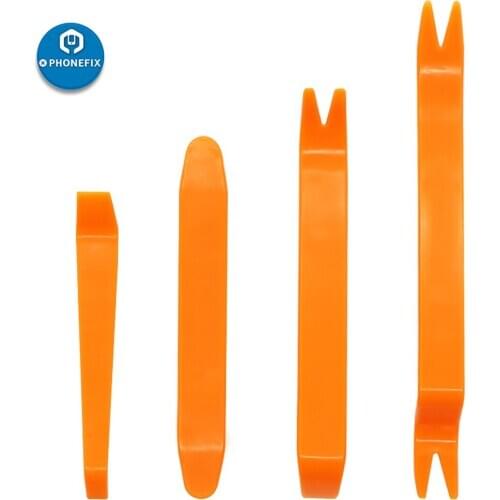 4Pcs Plastic Installer Pry Tool for Auto Door Clip Panel Trim Removal Tool Kits Car Audio Stereo Dashboard Dismantle Kits