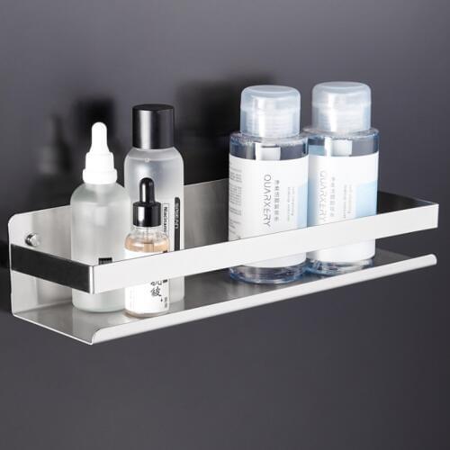 Bathroom Shelf Stainless Steel Square Corner Shelves Towel Rack Shower Shampoo Holder Kitchen Condiment Storage Rack