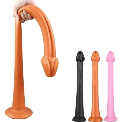 Super Long Dildo Huge Buttplug Prostate Massage, XXL Realistic Animal Dildo G Spot Big Dilatadores Anales Sex Toys For Woman Men
