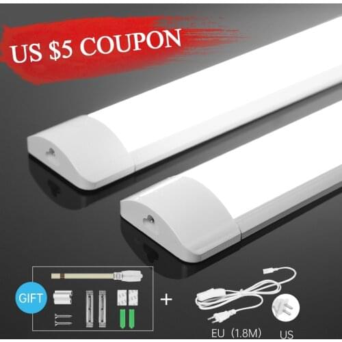 T5 T8 LED Tube Light Portable Camping Lighting Emergency Bar USB Rechargeable Market Night Cabinet Wall Lamp Home Closet Kitchen