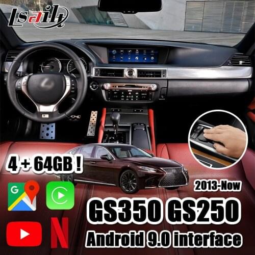Lsailt PX6 CarPlay/ Android Video Interface for IS250 IS300h IS350 2013-2020 with Netflix,YouTube , Navigation LX570 NX300h
