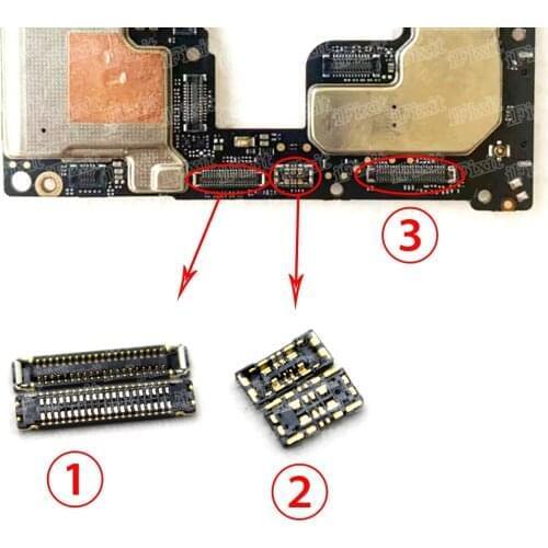 10pcs/lot LCD FPC Plug Main Board PCB Connector mainboard flex connector USB board battery plug For hongmi RedMi NOTE 8 pro