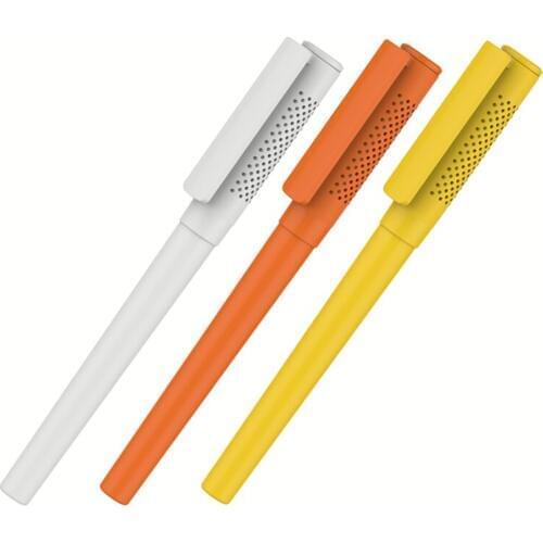 200 pcs/lot Colorful Gel Pen Capped Snap-On Plastic promotional pen custom pen with logo