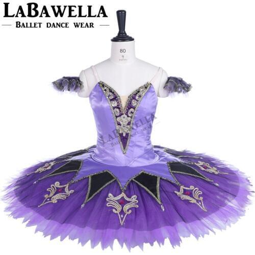 Adult Purple Tutu Ballet Professional For Sale Lilac Fairy Attendants Ballerina Costumes For Ballet Competition BT9260
