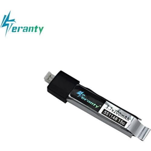 Battery for WLToys V911 F929 F939 battery 2.00mm Plug RC Helicopter Parts 3.7V 200mAh Battery For WLToys lipo batterty 551148
