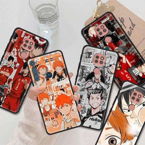 Phone Case For Moto G9 G8 Play Plus G60 G50 G40 G30 Fusion G20 G10 Power one Fusion G8 Power Llte E6S Haikyuu Volleyball Player