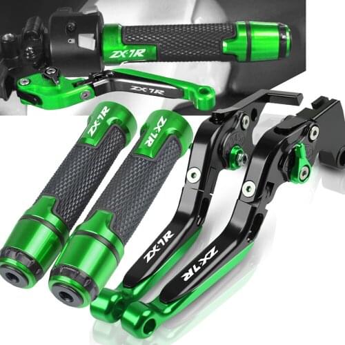For KAWASAKI ZX7R ZX7RR 1989-2003 2002 2001 2000 1999 1998 Motorcycle Brake Handle Clutch Lever Adjustable Clutch Brake Levers