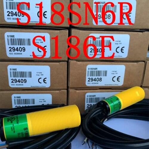 S18SN6R + S186E Photoelectric Switch Sensor 100% New Original