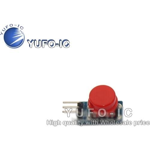 Red hat big key module button module light touch with hood high level output module