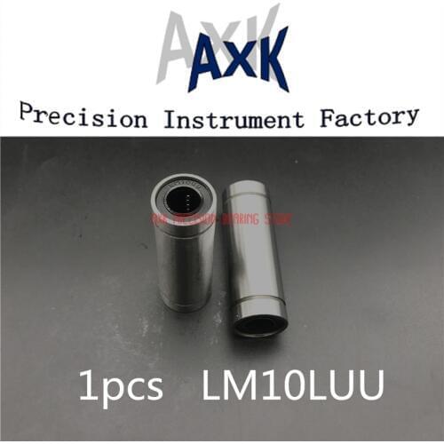 Cnc Router Parts Linear Rail 1pcs Lm10luu 10mmx19mmx55mm 10mm Longer Linear Ball Bearing Bush Bushing For Rod Round Shaft Cnc