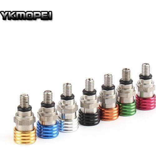 M4*0.7mm Fork Bleeder Relief Valve Fork Relief Valve For SX SXF EXC XCW SMR SMCR Dirt Bike MX Motocross