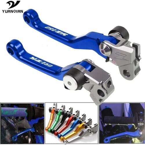 Motorcycle CNC Pivot Brake Clutch Levers For YAMAHA YZ250 YZ 250 1989-1995 1994 1993 1992 2001-2007 2002 2003 2004 2005 2006