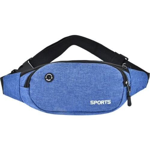 Nylon Waist Pack Men Fashion Multifunction Fanny Pack Bum Bags Hip Money Belt Travel For Mobile Phone Bag Unisex sports bag