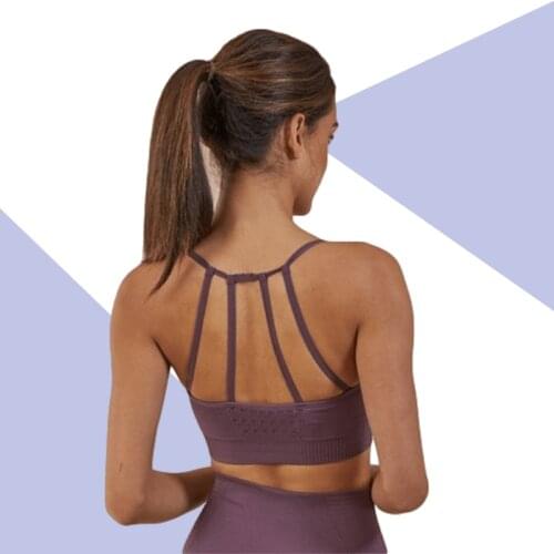 New arrival Hollow Fashion Quick-Drying Sports Bra Fitness Beauty Back sShockproof Yoga Breathable Vest Underwear For Women