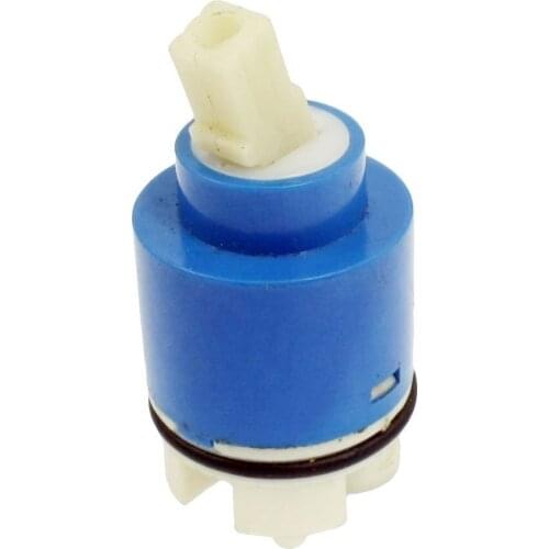 Blue Ivory Plastic 35mm Diameter Water Tap Faucet Cartridge Valve