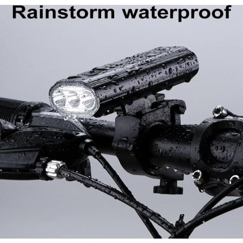 Front Bicycle Light Rechargeable Waterproof Super Bright Bike Headlight for Outdoor Sports XR-Hot