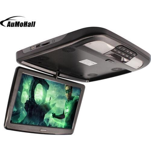 12 Inch FM Car Roof Mount Monitors Flip Down TFT LCD Monitor With MP5 Player