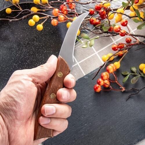 3.5" Chef Knife Stainless Steel Fruit Paring Knife Portable Pocket Vegetables Peeling Knife Kichen Tool Accessories