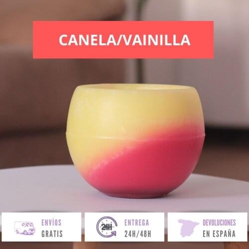 Cuencum aromatic bowl home air freshener with cinnamon and vanilla scent to ambiance and decorate, better than candles