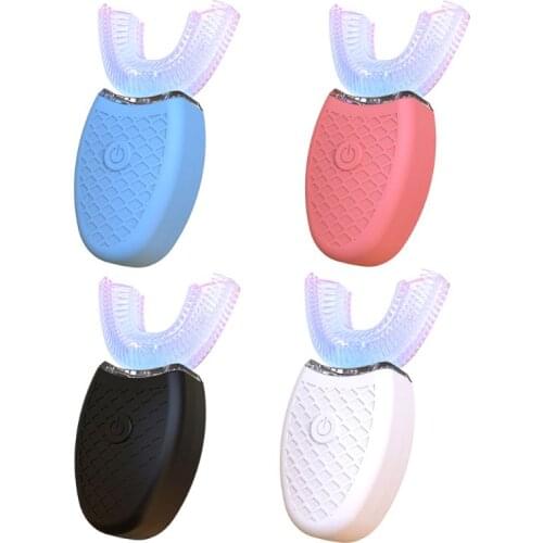 Automatic Adult U-shaped Electric Toothbrush Sonic Whitening Waterproof Silicone Braces Ultrasonic Tooth Beauty Instrument
