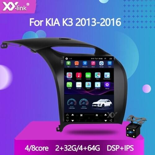 9.7" tesla style vertical screen 4G+64G Android 10.0 Car multimedia player GPS navigation for KIA k3 2013 -2016 radio autoradio
