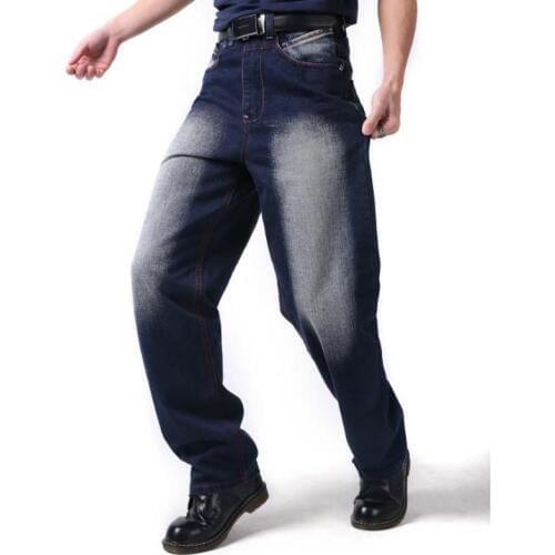 SHIERXI Autumn Winter Mens Pants Man Plus Size 44 46 Hip Hop Baggy Pants Mens Male Leisure Trousers Fashion Design Menswear