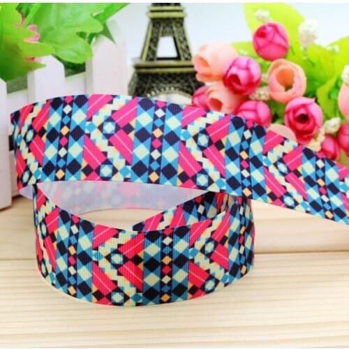 DUWES DHK 1.5'' Free shipping tribal printed grosgrain ribbon hair bow headwear party decoration wholesale OEM 38mm H4630