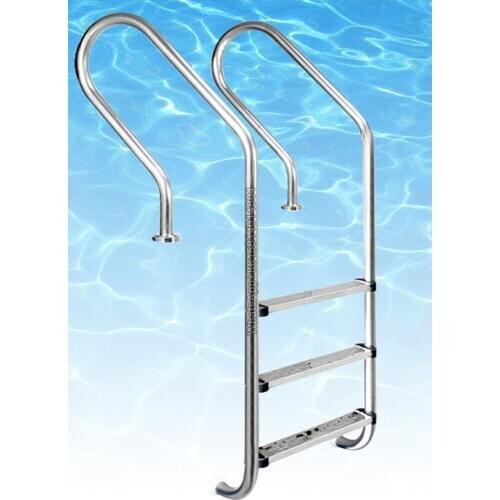 Swimming pool stainless steel escalator thickening/underwater escalator/foot pedal SF underwater handrail/Outdoor bath escalator