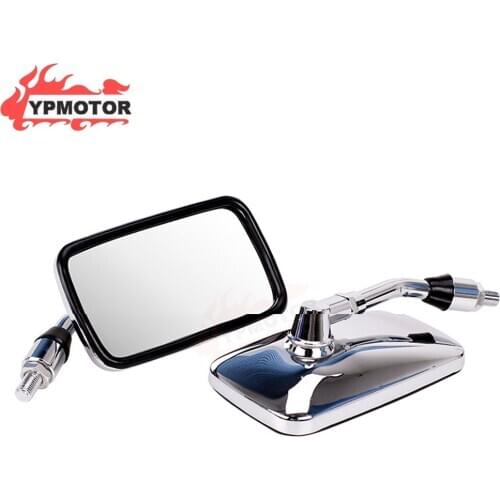 CMX 250 Motorcycle Chrome Rear View Mirror Side Rearview For Honda Rebel CMX250 1996-2011 CA250 1996-2012 CMX250C 2003-2011