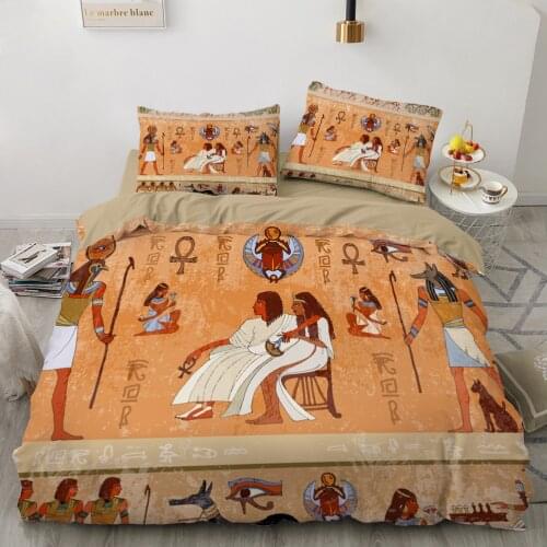 Duvet cover set sheet family euro 2.0 1.5 for home Bedding set bed linen 3D luxury bed linings 200x220 Egyptian woman