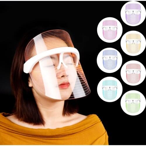 Korean Photon Therapy Face Mask LED Light Therapy Acne Mask Machine Beauty Facial Skin Rejuvenation Device